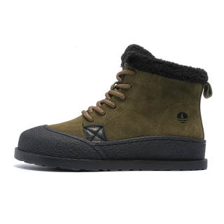 NAVIGARE Thermal Short Snow Boots Women's Army Green