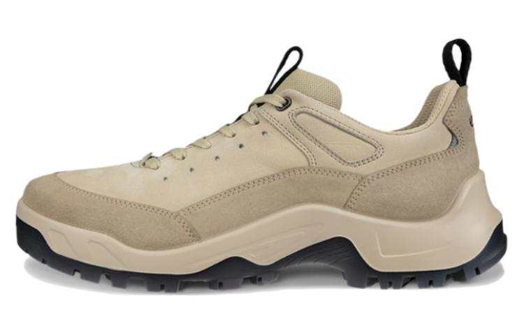 Ecco Off road Series Slip Resistant And Breathable Low top Hiking Shoes Men's Sand