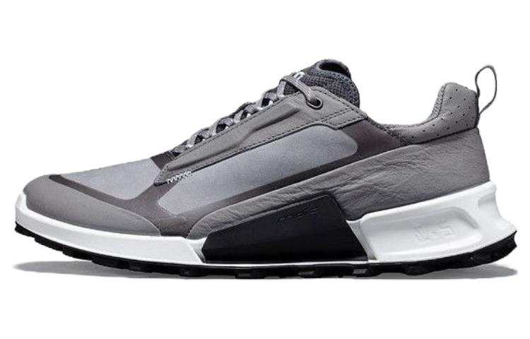 Ecco Cushioning Slip Resistant Low top Casual Shoes Men's Iron Gray
