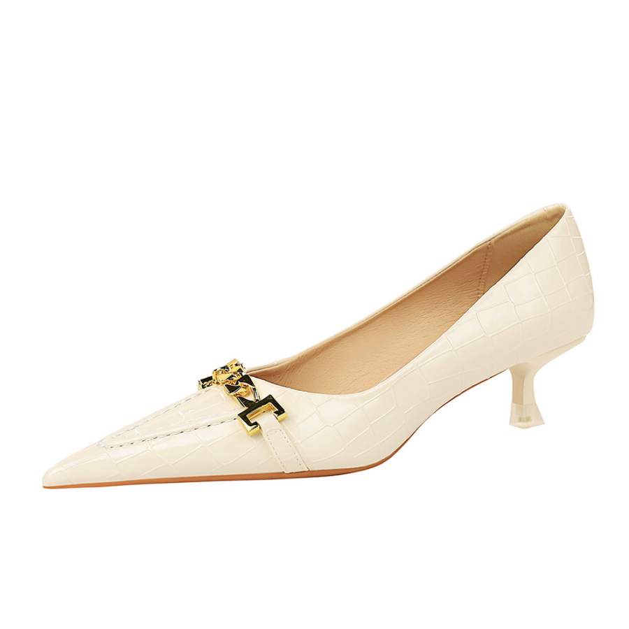 Bamiti High Heels Women's Apricot