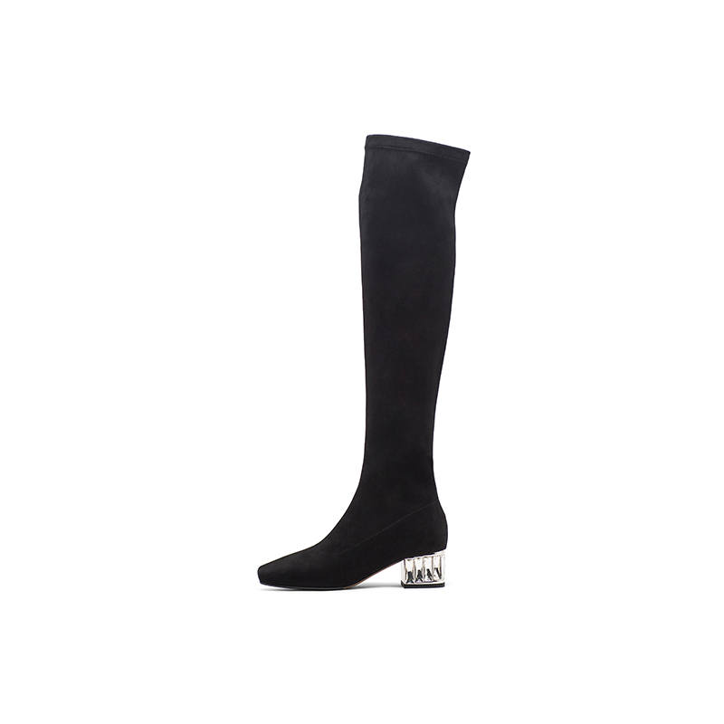 Coup De Foudre Over the knee Boots 4.5cm Women's Black