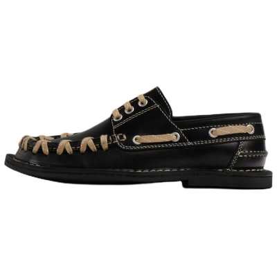CAMPERLAB Eki Boat Shoes Unisex Black