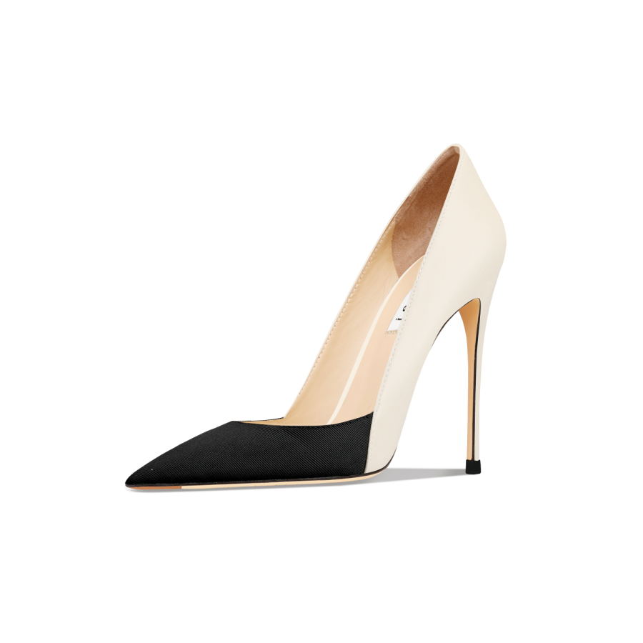 Suyymakk Multicolor Suyymakk Slim Heel High Heels Ultrahigh Women's Ecru