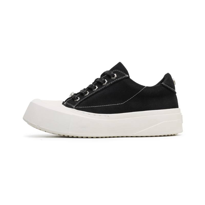 MOMGOG Low top Skateboard Shoes Men's Black