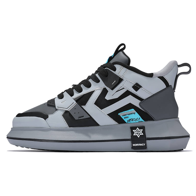 NORVINCY Casual Shoes Unisex Mid Top