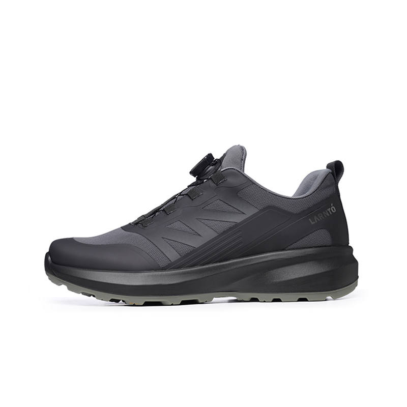 LAORENTOU Outdoor Shoes Men's Low Top Black
