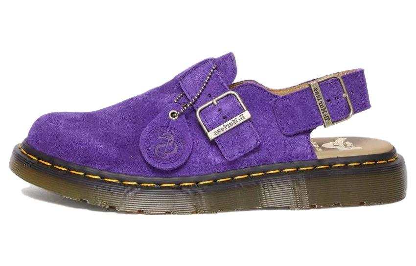 Dr.Martens Slip Resistant Closed Toe Slippers Unisex Brown