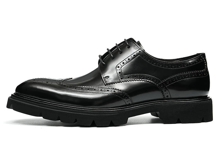 ASTON M.JAZZ Cow Leather Casual Shoes Men's
