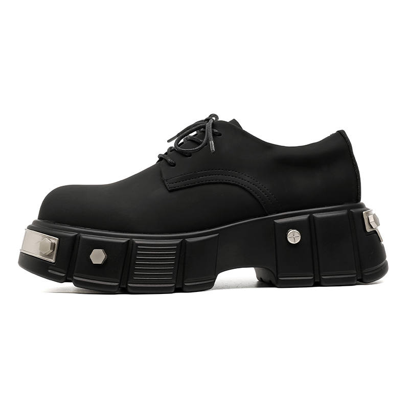 WEISHIBANGWEI WEISHIBANGWEI Microfiber Leather Casual Shoes Men's Black