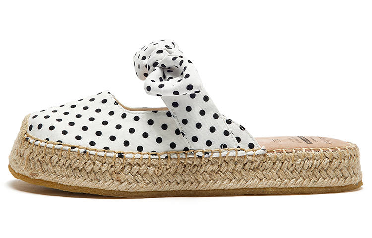 Joy&Mario Fabric Stylish Sandal Women's White