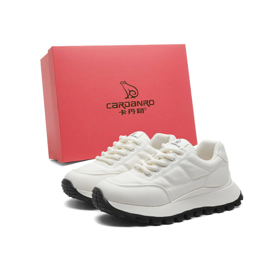 CARDANRO Synthetic Leather Low top Casual Shoes Women's