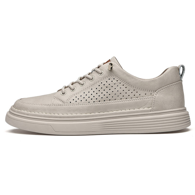 GONGNIULEITING Pu Skateboard Shoes Unisex