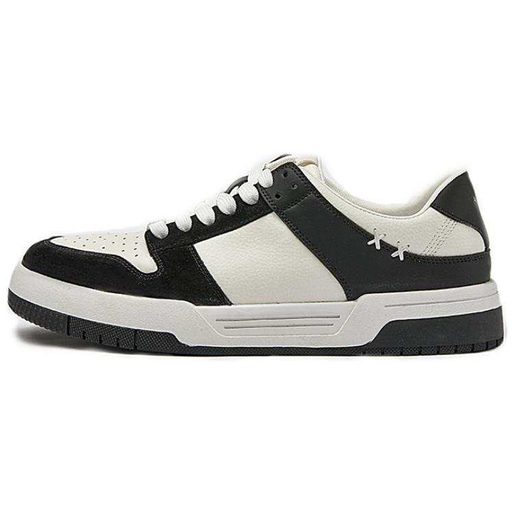 AOKANG Cow Leather Cushioning, Wear Resistant Low top Skateboard Shoes Men's