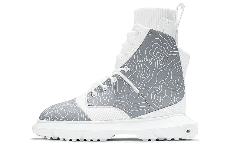 NORVINCY Combat Boots Unisex Gray