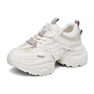 SENJIALUO Cow Leather, Textile Height Increasing Support Abrasion Resistant Breathable Slip Resistant