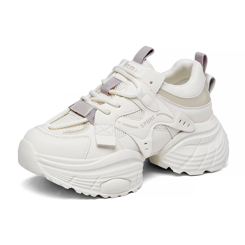 SENJIALUO Cow Leather, Textile Height Increasing Support Abrasion Resistant Breathable Slip Resistant