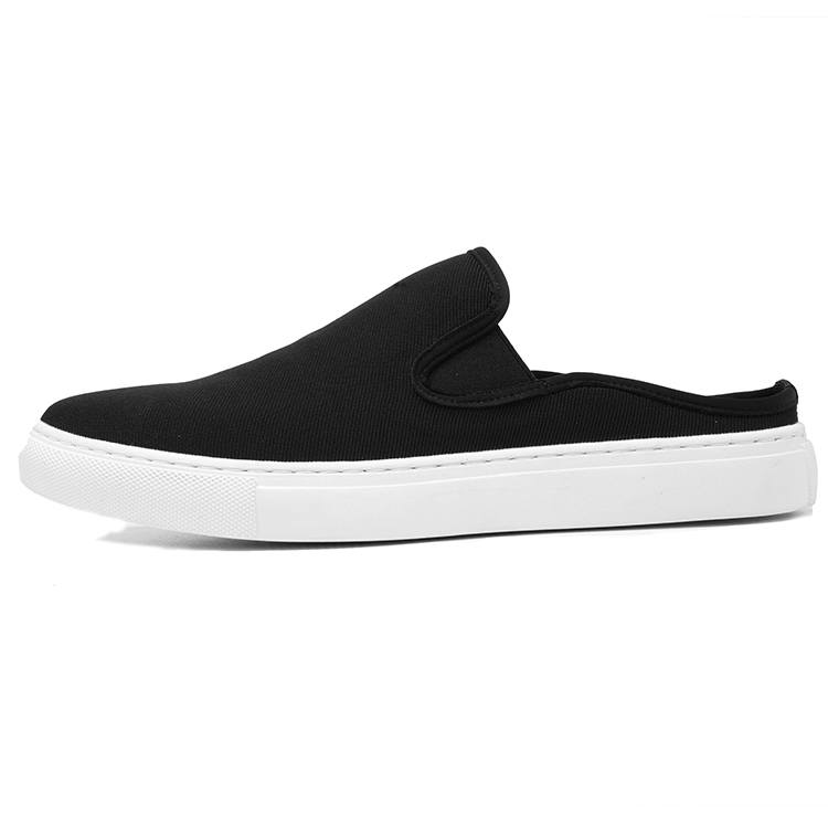 YEDANI YEDANI Fabric Closed Toe Slippers Men's Black