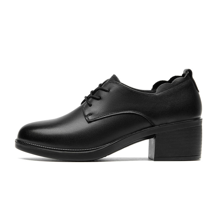 Spider King Cow Leather Casual Shoes Women's Black