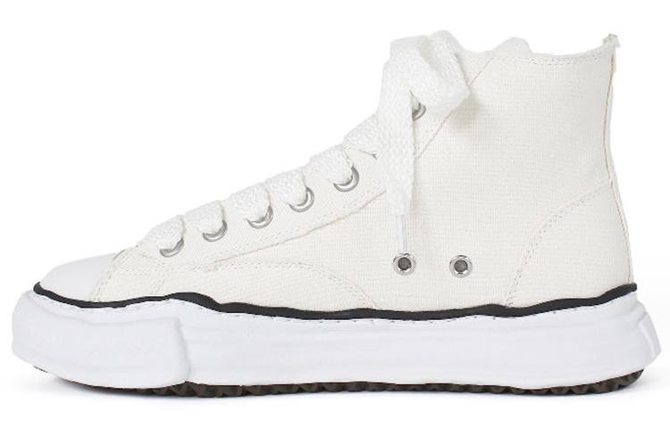 MIHARA YASUHIRO MIHARA YASUHIRO Peterson OG Sole Canvas High White