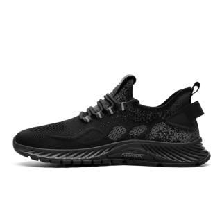 SATCHI SPORT Fabric Abrasion Resistant Lightweight Wear resistant And Lightweight Low top Casual Shoes Men's Black