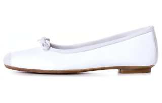 Reqins Leather Casual Shoes Women's White