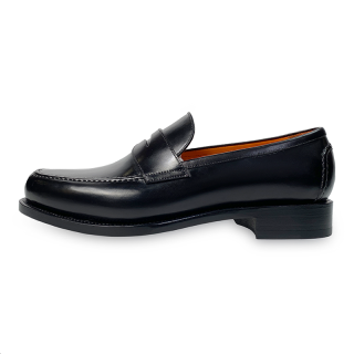 ANTONIO BAREZZI Horse Leather Loafers Men's Black
