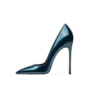 Ganxiaojie Patent Leather Slim Heel High Heels Women's Jasper