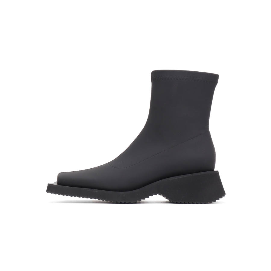 Asthershop Ankle Boots Unisex Black