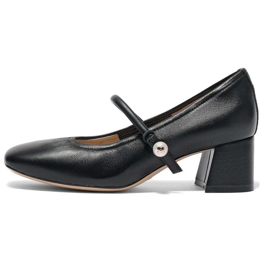 Senda Chunky Heel Mary Jane Shoes Women's