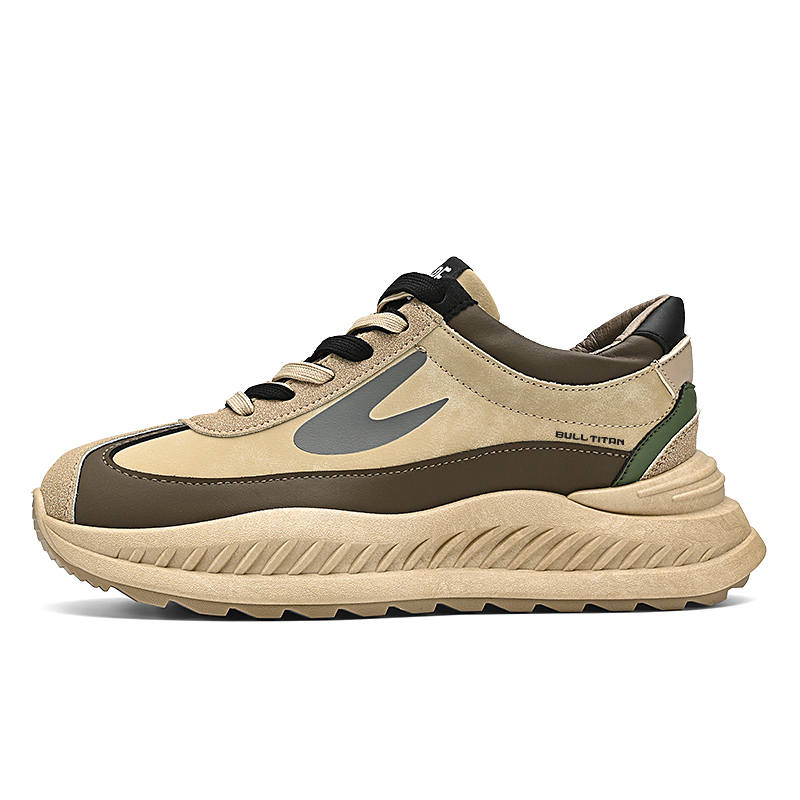 GONG NIU JU REN Microfiber Leather Slip Resistant Abrasion Resistant Slip Resistant Abrasion Resistant Low top