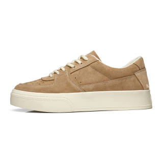 NIANZOUSUO Cow Suede Slip Resistant Abrasion Resistant Low top Skateboard Shoes Men's