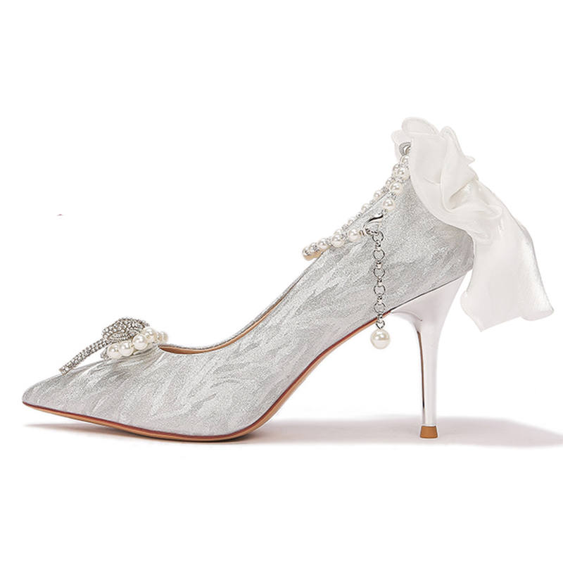 TADSW White Moonlight Collection Dream Of The Beloved Slim Heel High Heels 8.5cm Women's