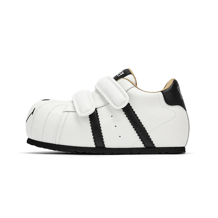 SMILEY Prewalker Low top Skateboard Shoes Women's Butterfly Metamorphosis White