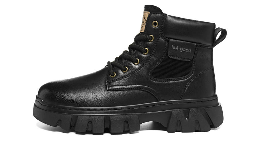 HLA HLA Combat Boots Men's Black, Khaki
