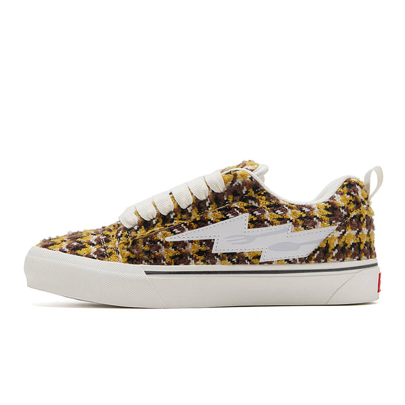 TINMUU Fabric Height Increasing Height Increasing Low top Skateboard Shoes Unisex