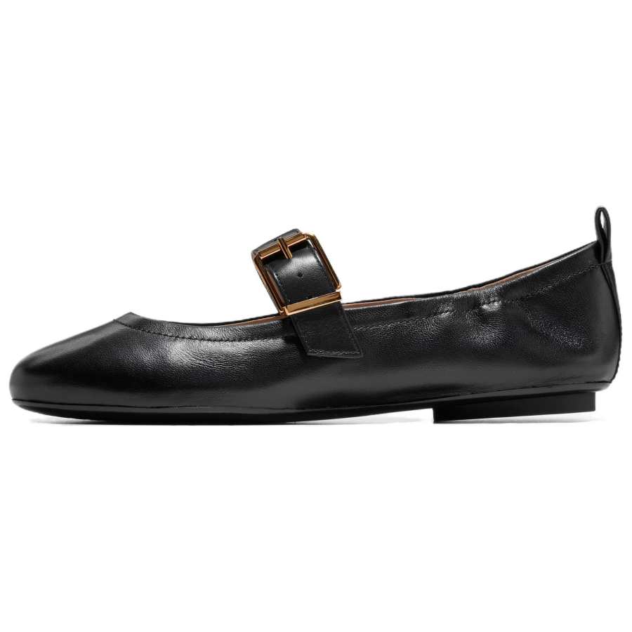 COLE HAAN Cow Leather Casual Shoes Women's Black