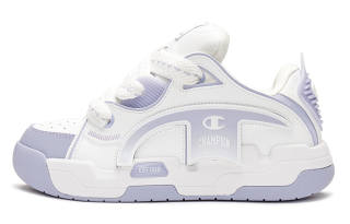 Champion Low top Skateboard Shoes Women's Gray Purple
