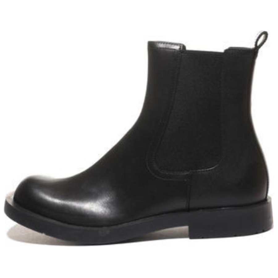 CAMPER CAMPER Leather Short Chelsea Boots Men's Black