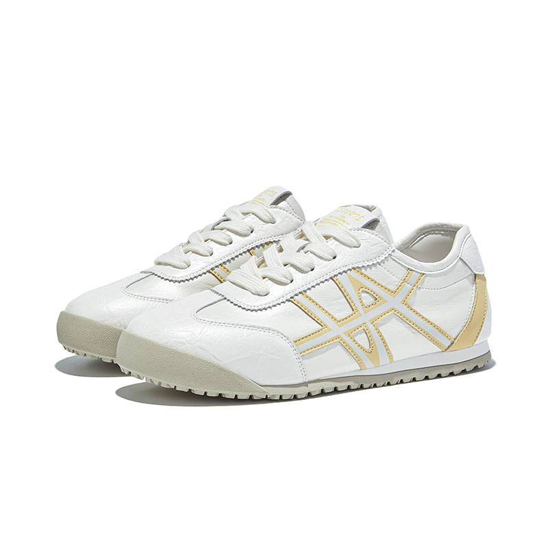 CHIBANG Cow Split Leather Lightweight Low top German Army Trainers Women's
