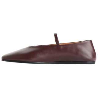 ARKET Flat Mary Jane Shoes Women's Dark Red