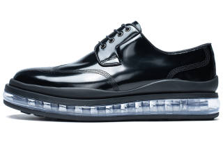 Anthony Miles Cow Leather Dress Shoes Men's Black