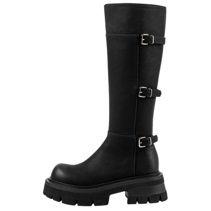 MIAOLV Pu Knee high Boots 6.0cm Women's