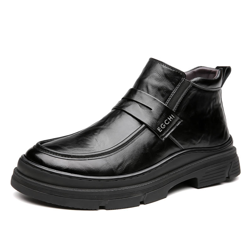EGCHI EGCHI Ankle Boots Men's Black/Brown