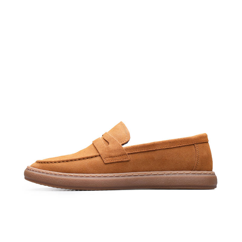 PARDASAUL Cow Leather Casual Shoes Men's Brown