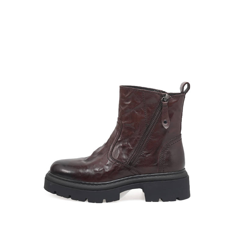 CORINNA DI MARSALA Top Grain Cow Leather Ankle Boots Women's