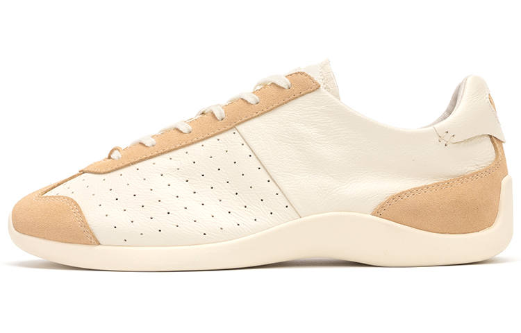 FOOT INDUSTRY German Army Trainers Unisex Ancient White Khaki