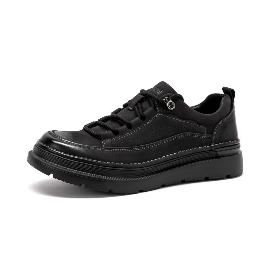 Satchi Satchi Low top Skateboard Shoes Men's Black