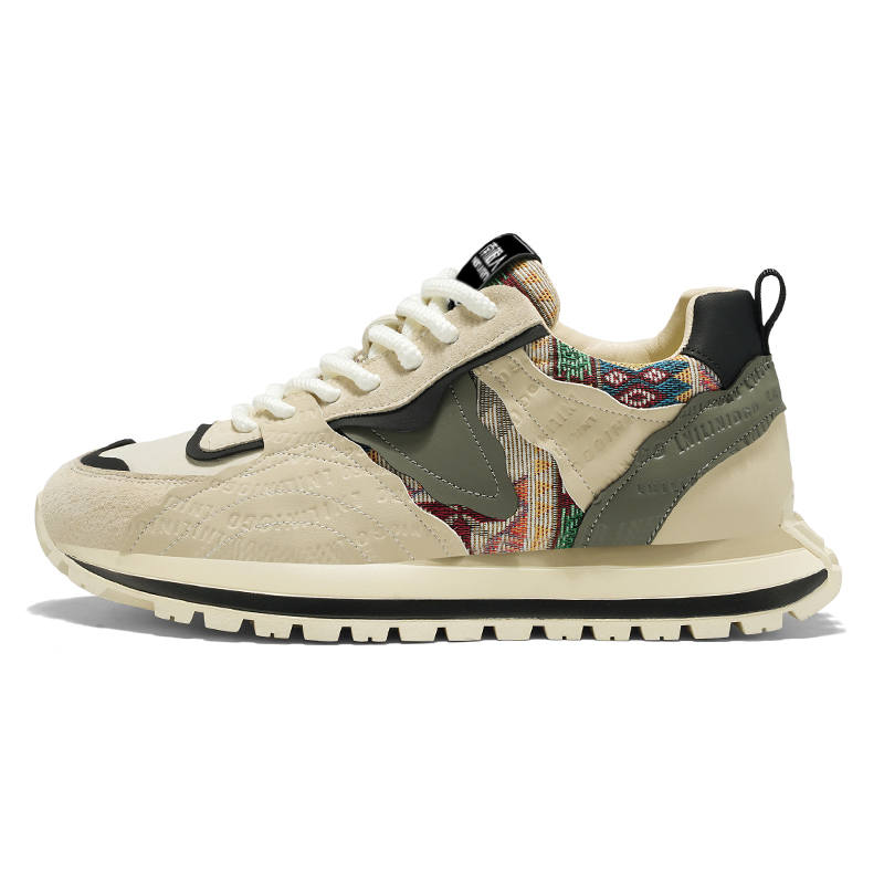 NANJIREN Abrasion Resistant Height Increasing Low Top Casual Shoes Men's