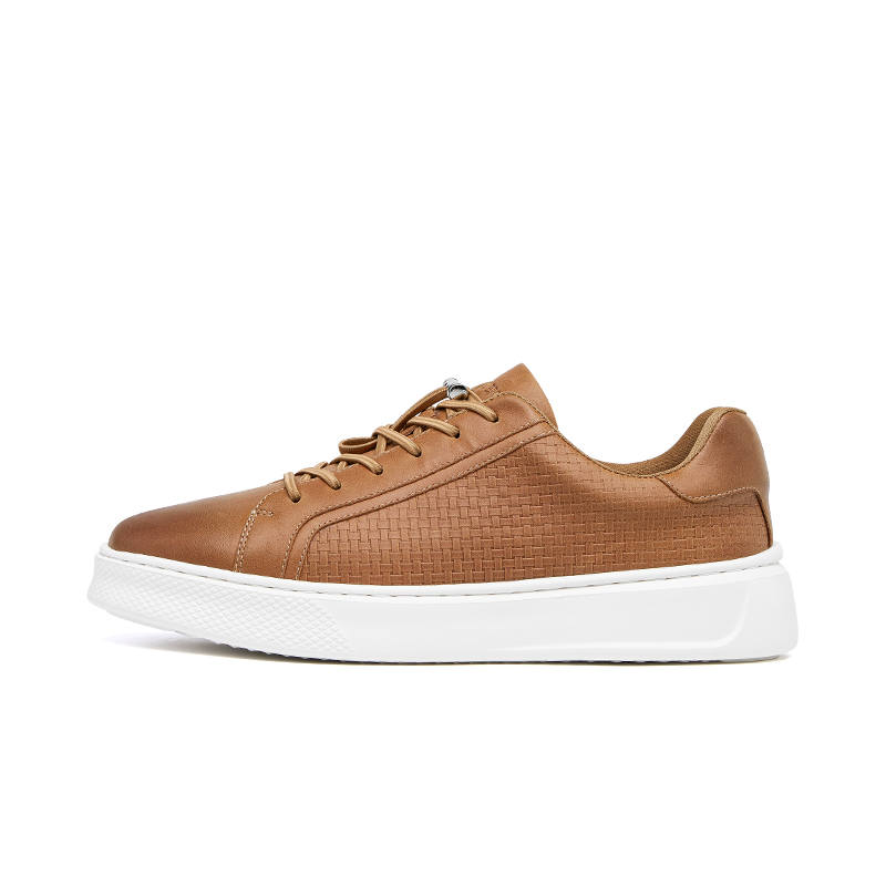 VICKI BROWN Cow Leather Lightweight Low top Skateboard Shoes Men's