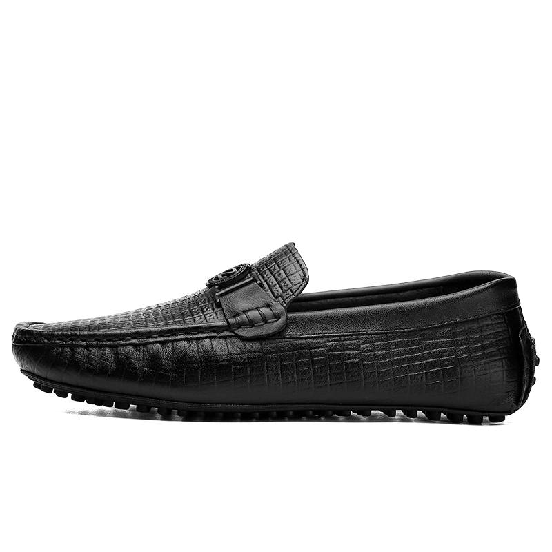 YIMINU Men's Casual Shoes Men's Low Top Black